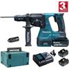Makita Tassellatore a Batteria 18V MAKITA Demolitore 2.0J SDS-Plus 3 Funzioni DHR243RTJ