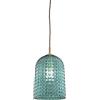 Mondoluce Lampadario a sospensione moderno in vetro murano verde luxury m134