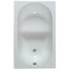 Aqualife Vasca da bagno rettangolare acrilico 105X70 120x70 Virgilia AQUALIFE Made Italy