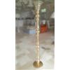 Sylcom Lampada da terra piantana in vetro di Murano ambra oro classica 1 luce di Sylcom