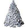 GTR Albero di natale innevato con rami a nido altezza 180 cm Klaus 590 rami