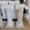 FratelliVagnoni 2 COLONNE COLONNA IN VERO MARMO BIANCO TAVOLO carrara white marble table columns