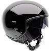 NZI Citycenter Casco Da Moto, Nero Brillante, 54