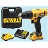 DEWALT TRAPANO AVVITATORE PERCUSSORE 2 BATTERIE DEWALT DCD716D2