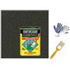 Saratoga FERNOVUS Saratoga Grafite Ferro Antico Metallizzato 750 ml + Guanti + Pennello