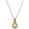 Swarovski Collana Swarovski Birthstone Pendent 5651792 necklace Punto luce Giallo Novembre