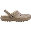 Crocs Ciabatte Crocs Classic Lined Clog, colore Mushroom/Bone, modello 203591-2yb
