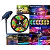 Striscia LED RGB 5 metri bobina con PANNELLO SOLARE luci NATALIZIE da ESTERNO