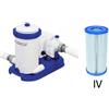 BestWay Pompa Filtro 58391 a Cartuccia 9463lt/h Piscina Fuoriterra Filtraggio Bestway