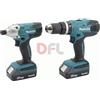 MAKITA KIT TRAPANI AVVITATORI A BATTERIA MAKITA DK18015