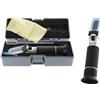 BricoShop24 Rifrattometro Zucchero Vino Scala Babo Brix Atc Mosto Uva Frutta Birra Enologia
