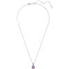 Swarovski Collana Swarovski Birthstone Pendente 5651709 necklace Punto luce Viola Febbraio