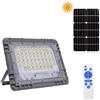 FARO SOLARE Faro led con pannello solare 400w 200w sensore crepuscolare e telecomando IP67