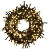 BricoShop24 Luci di Natale Filo di 45 mt Decorazione con 1000 Lucine Led Bianco Caldo