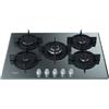 Hotpoint-Ariston HOTPOINT HAGD 72S/MR PIANO COTTURA 5 FUOCHI GAS VETRO 73CM SPECCHIO