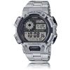 Casio Orologio digitale da uomo Casio AE-1400WHD-1A - sportivo tono argento con ora...