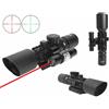 MIRINO OTTICO PRECISIONE PER FUCILE CARABINA RETICOLO ILLUMINATO 3-10x40 Mod. M9