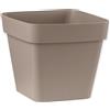 Veca VASO QUADRATO FIORIERA QUADRATA plastica forte 34 cm MADE IN ITALY vari colori