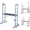 Facal Ponteggio Mobile 2.9 m Scala Trabattello in Alluminio Ruote Facal Zoppo Edilizia