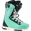 Nitro Snowboards Cuda TLS '20 all Mountain Freestyle-Scarponi da Snowboard da Donna con Sistema di Allacciatura Rapida, Acciaio Blu-Nero, 28 (EU)