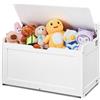 VEVOR Panca Portaoggetti in Legno Bambini Piccoli 830 x 455 x 609 mm Bianco