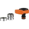 CLABER PRESA RUBINETTO INTERNO A SCATTO 3/4" CLABER con filtro areatore e adattatore