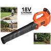 BLACK+DECKER SOFFIATORE BLACK & DECKER BCBL200L - BATTERIA 18 V LITHIUM