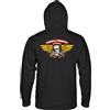 Powell Peralta Felpa Powell Peralta Winged Ripper Hoodie Black
