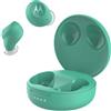 MOTOROLA Cuffie Auricolari Wireless Bluetooth Motorola Vervebuds 250 Turchese Microfono