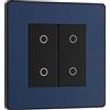 British General BG Electrical Evolve - Interruttore dimmer doppio touch, 2 vie Master