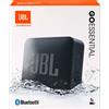 JBL GO Essential SPEAKER BLUETOOTH Waterproof IPX7 Cassa portatile WIRELESS Nero