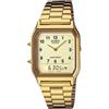 Casio Orologio Uomo Casio Quarzo Tono Oro Analogico-Digitale AQ-230GA-9B - Elegante...