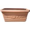 CAPALDO VASI VASO CASSETTA IN RESINA FESTONATO cm 60x33x29h 'PRESTIGE'