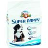 CROCI SPA 10 TAPPETINI ASSORBENTI 60x90 PER CANI E GATTI SUPER NAPPY