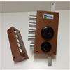 MOTTURA SERRATURA APPLICARE TRIPLICE SX POMPA 60 X Ø 30 C/EUROPEO MOTTURA 30436VS6AXE