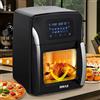 Bakaji Forno Friggitrice Ad Aria Calda 12 Lt Digitale 1800W Frigge Cuoce Senza Olio