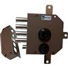 MOTTURA SERRATURA APPLICARE QUINTUPLICE SX POMPA 60 X Ø 30 C/EUROPEO MOTTURA 30650VS6AJE