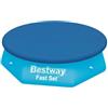 BestWay Telo Copri Piscina Rotonda 244 Gonfiabile per Copertura da Esterno