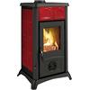 La Nordica Stufa a Legna Gemma Elegance Bordeaux Nordica Mod. 7111600