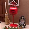 Cassetta postale per casa delle bambole in miniatura, accessorio per cortile