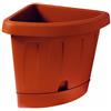 BAMA VASI PER PIANTE VASO VICTORIA AD ANGOLO con sottovaso BAMA