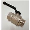 VALVOLA A SFERA ACQUA MASCHIO FEMMINA MF A LEVA NERA 1/2"-3/4"-1"