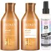 Redken All Soft Shampoo 300ml Conditioner 300ml Spray 150ml