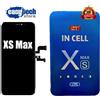 iPhone XS MAX Display InCell ZY Originale Touch Schermo LCD Vetro NERO
