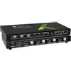 Techly 028702 KVM Switch 4x1 con USB e HDMI 4K Nero