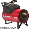 BricoShop24 Generatore Aria Calda Gpl 30Kw Cannone a Gas Riscaldamento Termoventilatore