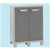 TOOMAX PLASTMECCANICA ARMADIO BASSO TUTTOPIANI TOOMAX 'URBAN' XL 78X49X101H IN RESINA RICICLABILE