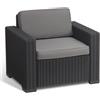 ALLIBERT 2 POLTRONE POLTRONA ALLIBERT CALIFORNIA Graphite