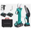 KIT NEW FORBICE + MOTOSEGA FORBICE a batteria potatura-KIT 2 PZ MOTOSEGA +POTATURA+ VALIGIA+BATTERIE DA 48V