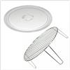 WHIRLPOOL PIATTO VETRO +SUPPORTO ROTANTE GRIGLIA PER FORNO A MICROONDE WHIRLPOOL AMW730IX